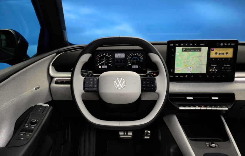 Нова ера інтер’єрів Volkswagen ID. Polo отримав 13″ екран і режим «ностальгії»